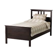 Hemnes Bed Frame Black Brown Twin Ikea Ikea Hemnes Bett Ikea Bett Gunstige Betten