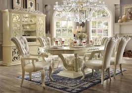 9 Piece Homey Design Marbella Hd 27 Dining Set Usa Furniture Warehouse Luxury Dining Dining Room Victorian Luxury Dining Room