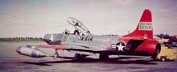Usaf Lockheed F 94a Starfire Of The 449th Fis Lockheed Fighter Jets Usaf
