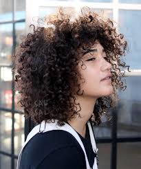 Angled bob with light waves. Short Curly Hairstyles Summer Haircuts Best Styles