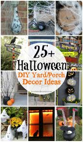 25 Diy Halloween Yard Porch Decor Ideas Diy Halloween Porch Diy Halloween Decorations Halloween Diy Yard