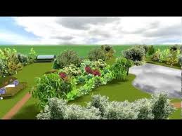 Permaculture Food Forest Design Fly By Youtube From Earthship Florida Food Forest Design Food Forest Garden Food Forest