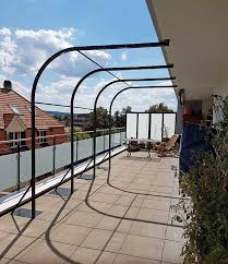 Pergola Aus Metall Fur Garten Balkon Oder Terrasse Von Staub Metallbau Maison