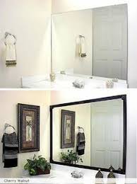 Mirr Edge Frames For Bathroom Mirrors Apartment Decorating Rental Bathroom Decor Apartment Apartment Decor