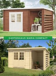Pultdach Gartenhaus Modell Maria 28 Compact Gartenhaus Pultdach Pultdach Gartenhaus