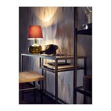 Https Www Ikea Com No No P Vittsjoe Laptopbord Brunsvart Glass 80221352 Ikea Living Room Office Space Ikea Laptop Table Small Living Room Design