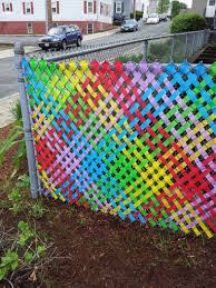 Image Result For How To Beautify A Chain Link Fence Zaun Kunst Fechten Zaun