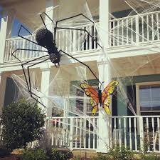 Halloween 2016 Exterior Home Decorations Giant Spider Haunted House Halloween Spider Decorations Halloween Outdoor Decorations Halloween Spider