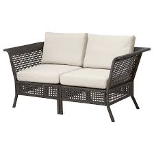 Kungsholmen 2 Seat Modular Sofa Outdoor Black Brown Froson Duvholmen Beige By Combining Diff Ikea Outdoor Furniture Ikea Outdoor Outdoor Furniture Cushions