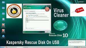 Kaspersky Live Rescue On Usb Drive Youtube