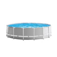 Intex 15 X 48 Prism Frame Pool Gray Target Intex Above Ground Pool In Ground Pools
