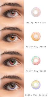 Microeyelenses Com Colored Contact Lenses Online Shop Milky Way Series Blue Brown Green And Coloured Contact Lenses Contact Lenses Colored Eye Color Chart