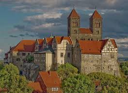 Das Quedlinburger Schloss Schlosser Deutschland Deutschland Nordseeinseln