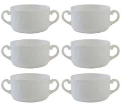 6 Suppentassen Trianon 30cl Stapelbar Suppentasse Real De