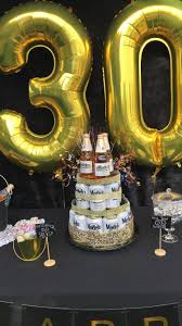 Black And Gold Party Beer Theme 30th Birthday Party Beer Themed Birthday Party Beer Birthday Party Beer Birthday Party Decorations