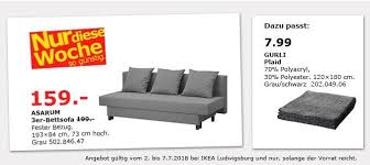 Ikea Asarum 3er Bettsofa Bettsofa Ikea Sofa