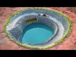 Build The Most Underground Water Slide House Around Swimming Pool Youtube Pool Water Slide Underground Swimming Pool Swimming Pool Water