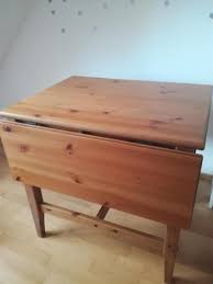 Verkaufe Esstisch Leksvik Von Ikea Nicht Mehr Erhaltlich Massives Kiefernholz Sehr Stabilfarbe Antik Gebeiztmasse 78cm X 59cm Zusa Ikea Tisch Ikea Esstisch