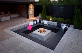 Gartengestaltung 2014 In 11 Einzigartigen Modernen Trends Dekoration Ideen Feuerstelle Garten Bodenfeuerstelle Hintergarten