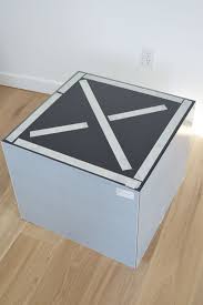 Ikea Hack Lack Table With Plexiglas Ikea Hack Lack Tisch Mit Plexiglas Ikea Hack Aufbewahrung Mangel Tisch Ikea Mangel