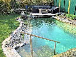Einstieg In Den Nano Wohlfuhlteich Naturschwimmbecken Schwimmteich Gartenpools
