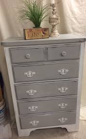 Painted Grey Dresser Transformation Grey Painted Furniture Gray Painted Furniture Furniture Makeover