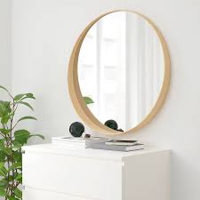Stockholm Mirror Ash Veneer 80 Cm Ikea In 2020 Fensterputzmittel Ikea Furnier