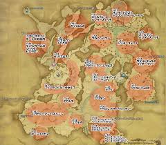 モンスター分布地map でモブハントデイリーのノルマが圧倒的時短になると大絶賛 蒼天のイシュガルド 墨と黒の境界線 Ff14