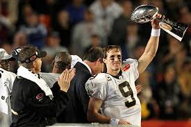 Drews brees announced on fox news today that the new orleans saints will raffle off one of their super bowl rings to benefit the victims of the gulf coast oil spill. Super Bowl Rings Drew Brees 1 Peyton Manning 1 Csmonitor Com