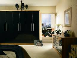 Black Gloss Wardrobes Decor Design Furniture Interior Living Bedroom Style Stylish Colours Fitted Bedrooms Bedroom Design Bedroom Cupboard Designs