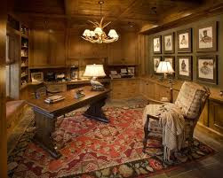 Western Home Office Design Ideas Pictures Remodel And Decor Traditional Home Office Home Office Traditional Home Offices