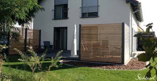 Sichtschutz Terrasse Garten Holz Metall Modern Secret 4 Stahlzart Zaune Holz Zaun Garten Balkon Holz