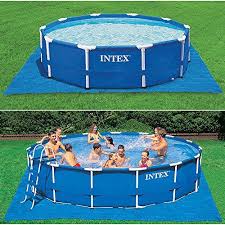 Intex Pool Ground Cloth Intex Pool Ground Cloth Protect Your Soft Sided Pool S Bottom With This Ground Cloth For P Swimming Pool Accessories Intex Pool Intex