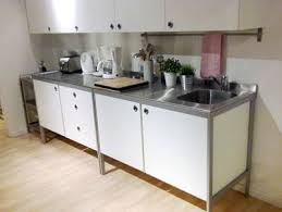 Freestanding Free Standing Kitchen Unit Stainless Steel Ikea Udden Freesta Freestanding Kitchen Free Standing Kitchen Units Kitchen Pantry Cabinet Freestanding