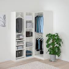 Ikea Pax Eckkleiderschrank Wei Szlig Fardal Vikedal Eckkleiderschrank Ikea Kleiderschrank Eckschrank Schlafzimmer