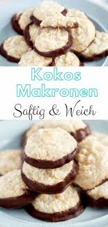 Saftige Kokosmakronen Mit Marzipan Einfach Ohne Oblaten Einfache Kokosmakronen Saftige Kokosmakronen Kokosmakronen