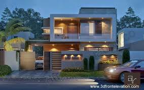 Pin By Thanat Nilayodhin On House Elevation Duplex House Design Kerala House Design House Front Design