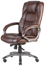 Boss italian top grain leather executive chair. Norway High Back Soft Feel Leather Executive Office Chair Brown