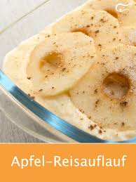 Apfel Reisauflauf Rezept Rezept Reisauflauf Rezept Reisauflauf Lebensmittel Essen