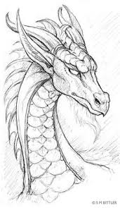 2007 A Dragon I Drew On A Train Ride Home From The City It Was A Shaky Train My Dragons Though Often Scaled Ar Sketches Pencil Drawings Of Girls Drawings