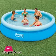 Buy Bestway Fast Set Pool 12 Feet X 30 Inch 57273 At Best Price In Pakistan Inflatable Pool Pool Bestway
