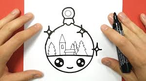 How To Draw A Christmas Ornament Cute And Easy Ornament Drawing Easy Drawings For Kids Easy Drawings