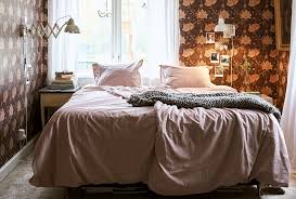 Bergpalm Quilt Cover And Pillowcase Pink Stripe Ikea Switzerland Glamourous Bedroom Quilt Cover Cosy Bedroom
