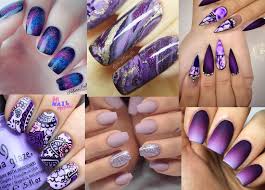 We collected perfect examples of purple and silver nail designs, purple and gold nail designs, purple nail art for short nails, dark purple nail designs, purple nail designs with rhinestones, light. Stunning Purple Nail Designs For 2019