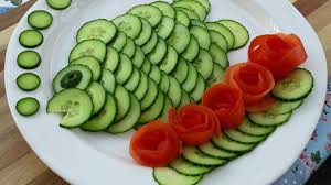 Super Salad Decoration Ideas Vegetable Flower Plate Decoration Tomato Rose Flower Garnish Youtube Fruit Carving Salad Decoration Ideas Easy Salads