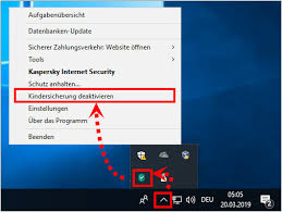 Anpassen Der Kindersicherung In Kaspersky Total Security 19
