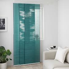 Fonsterviva Panel Curtain Green Ikea In 2020 Panel Curtains Curtains Sheer Curtain Panels