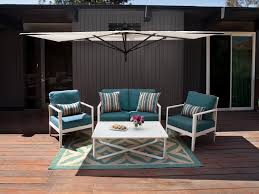 Treasure Garden 5 X 10 Veranda Wall Mount Push Up Lift Rectangular Umbrella Veranda Rt0510 Rectangular Umbrella Sofa Design Outdoor Furniture Sets