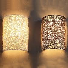 Schicken Mehr Wand Lampen Information Uber Neue Kurze Ikea Nordic Handgestrickte Reben Wandleuchte Innen Glanz Wa Diy Beleuchtung Dekorative Lampen Wandleuchte