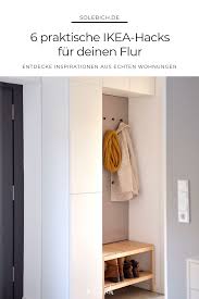 6 Praktische Ikea Hacks Fur Den Flur Den Flur Fur Ikeahacks Praktische Restaurieren Ikea Hack Ikea Restoration Hardware Diy